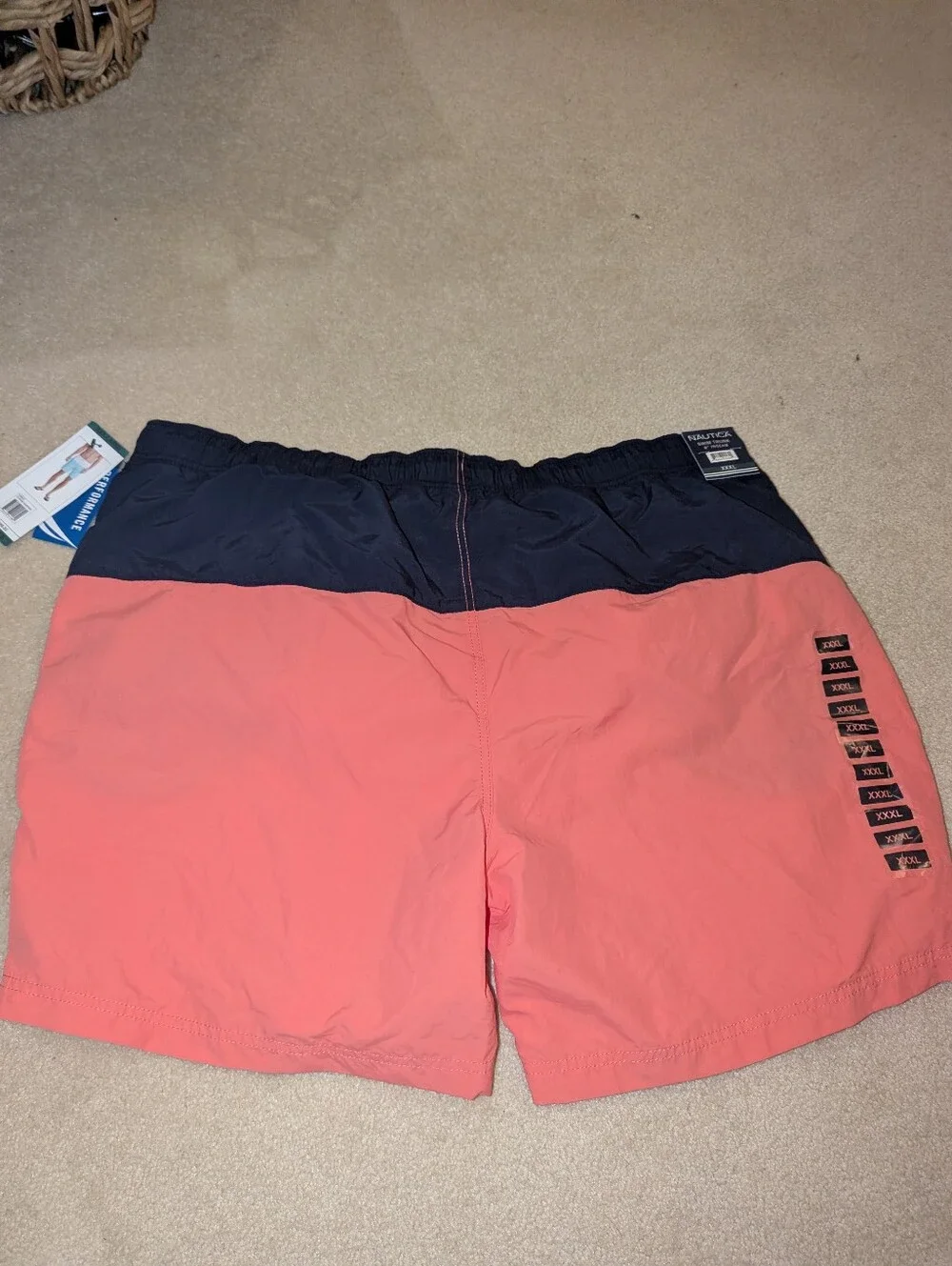 Nwt Nautica XXXL Swim Trunk 8